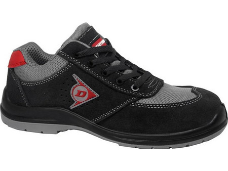 Dunlop Adv-Evo Basic Παπούτσια Ασφαλείας S1P Μαύρα Κόκκινα