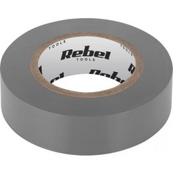 DM-0428 . Μονωτική Ταινία REBEL 0.13mmx19mmx9m Γκρι