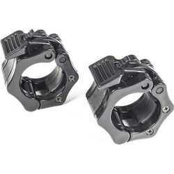 Real-Motion Σφιγκτήρες Μπάρας Quick Lock Collars (362 49690) Μαύρο