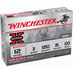 Winchester SuperX Φυσίγγια Δράμια 12Cal 76mm 15βολα 5τμχ