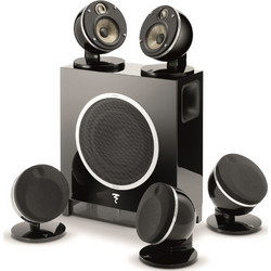 Focal Dome Flax & Sub Air Πλήρες Set Home Cinema 5.1 100W Black