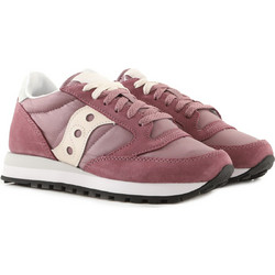 Saucony Jazz Original Γυναικεία Sneakers Λευκά Μωβ S1044-660