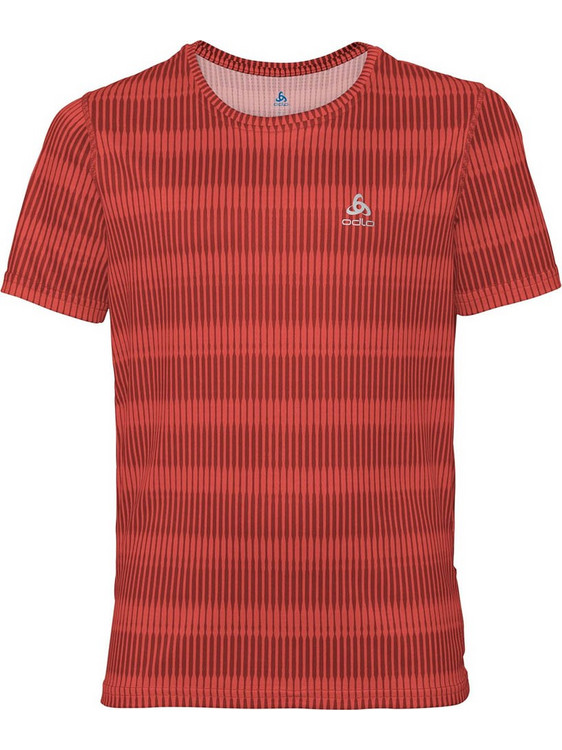Odlo CeramiIcool Παιδικό T-Shirt Κοντομάνικο Κόκκινο 312809-30533-140