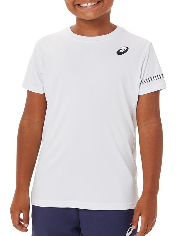 ASICS Παιδικό T-Shirt Κοντομάνικο Λευκό 2044A029-100