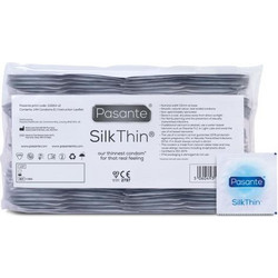 Pasante Silk Thin Προφυλακτικά Λεπτά με Λιπαντικό 144τμχ
