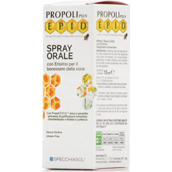Specchiasol Plus EPID Φυτικό Σπρέι Λαιμoύ Πρόπολη 15ml