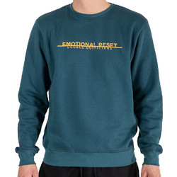Double Ανδρικό Φούτερ Fleece Πετρόλ MTOP-82