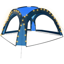 vidaXL Τέντα Παραλίας Μπλε 360x360x230cm 92236