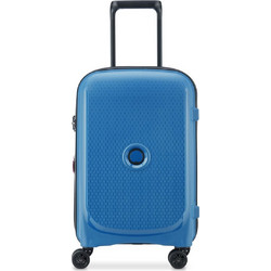 Delsey Belmont Plus Βαλίτσα Καμπίνας 55x35x25cm με 4 Ρόδες Μπλε