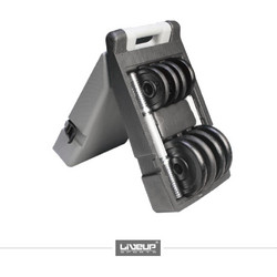 LiveUp B-2341B Ρυθμιζόμενοι Αλτήρες Σετ 20kg σε Βαλιτσάκι