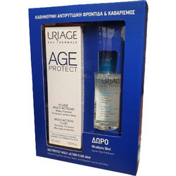Uriage Age Protect Multi-Action Fluid Cream 40ml + Micellaire Water 50ml