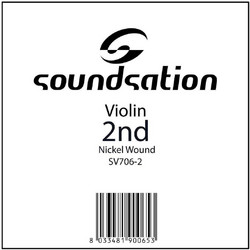 Soundsation SV706-2 Χορδή Βιολιού A Nickel Plated Steel