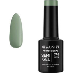 Elixir Semigel 748 Ημιμόνιμο Βερνίκι Νυχιών 5ml