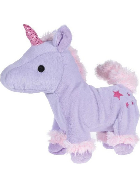 Λούτρινο Παιχνίδι Μονόκερος Unicorn με ήχος και κίνηση, 22x21x11 cm - Aria Trade