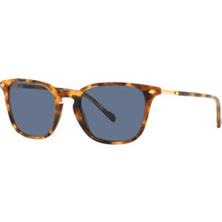 Vogue VO5431/S 2819/80 Γυαλιά Ηλίου Τετράγωνα Κοκάλινα Μεταλλικά Καφέ με Μπλε Φακό