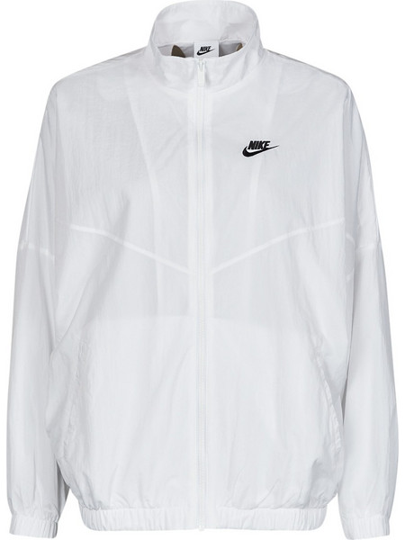 Nike Sportswear Essential Αθλητικό Γυναικείο Μπουφάν Κοντό Αντιανεμικό Λευκό DM6185-100