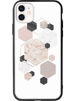 Θήκη Polygon iPhone 12 mini Groove TPU (Tempered Glass και TPU)