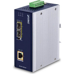 Industrial Media Converter Planet (IGUP-1205AT) - 2x SFP σε RJ45 PoE++ IGUP-1205AT