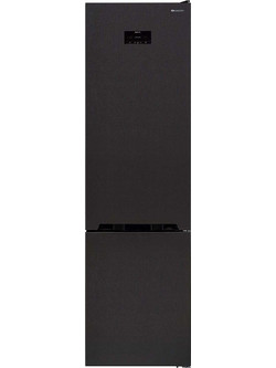 Sharp SJ-BA22IHXAE-EU Ψυγειοκαταψύκτης 367lt No Frost Υ201xΠ59.5xΒ65cm Μαύρος