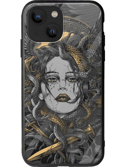 Θήκη Medussa iPhone 13 mini Groove TPU (Tempered Glass και TPU)