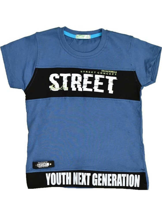 Potre Παιδικό T-Shirt Κοντομάνικο Μπλε 15622