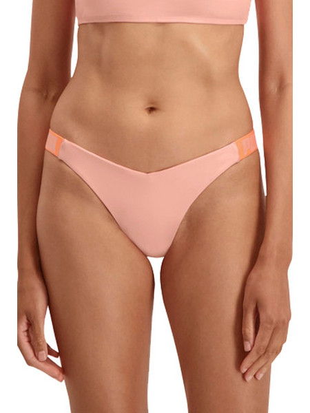 Puma V-Shape Brief Swim Αθλητικό Γυναικείο Μαγιό Bikini Bottom Κοραλί 701211031-004