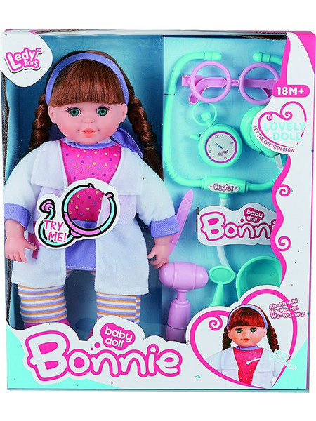 Zita Toys Κούκλα Γιατρός με Στηθοσκόπιο που Τραγουδάει Ελληνικά