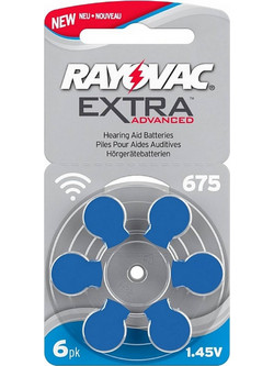 Rayovac Extra Advanced 675 6τμχ