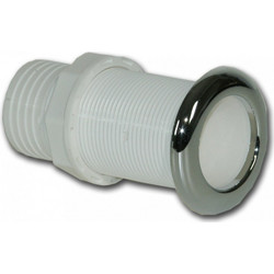 Υδρορροή πλαστική για σωλήνα - 42 x 46 x 115 x 62 x 92 x 37 mm με Inox Φλάτζα