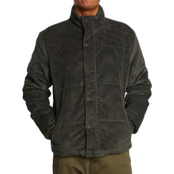 RVCA Townes Quilted Corduroy Ανδρικό Μπουφάν Χειμωνιάτικο Μαύρο F1JKRNRVF2-3837