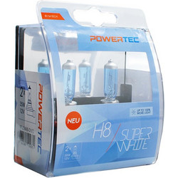 M-tech H8 Powertec Super White Αλογόνου 12V 55W 2τμχ