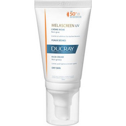 Ducray Melascreen UV Rich Dry Touch Αντηλιακή Κρέμα Προσώπου Κατά των Πανάδων SPF50 40ml