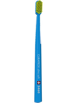 Curaprox CS 5460 Ultra Soft Curen Οδοντόβουρτσα Μπλε Λαχανί