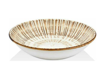 ByBone Πιάτα Βαθιά Πορσελάνης Legna 21cm 6τμχ TN-LG-FL-21-CK