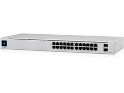 Ubiquiti USW-24-POE Managed L2 Switch με 24 Θύρες Ethernet 1Gbps και 2 SFP Θύρες