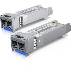 Ubiquiti UACC-OM-SM-10G-D-2, SFP+ Fiber Module, Singlemode, 10km (2-pack)