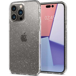 Spigen Liquid Back Cover Glitter Transparent (iPhone 14 Pro)
