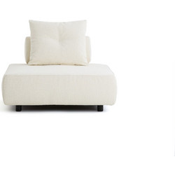 La Redoute Πολυθρόνα Λευκή Stefano 3614854420395