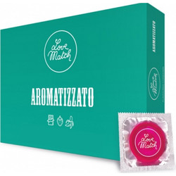 Love Match Aromatizzato Προφυλακτικό με Γεύση 1τμχ
