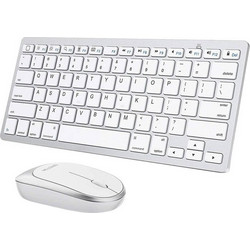 Omoton KB066 Silver Ασύρματο Σετ Πληκτρολόγιο & Ποντίκι