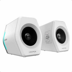 Edifier G2000 Ηχεία Υπολογιστή 2.0 16W με Bluetooth & RGB Φωτισμό White
