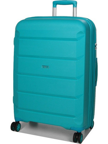 Airtex 27562-27 Βαλίτσα Μεγάλη 79.5x52x30cm με 4 Ρόδες Τιρκουάζ