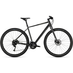 Cube Hyde 2023 Ποδήλατο Δρόμου 28" Αλουμινίου με Δισκόφρενα Μαύρο