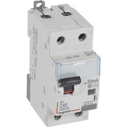 DX3 ΑΥΤ. ΑΣΦΑΛΕΙΑ - ΡΕΛΕ ΔΙΑΡΡΟΗΣ 2Ρ AC C40Α 30mA - LEGRAND (411017) 85411017