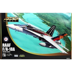 Kinetic Model Kits Raaf F/A-18A Συναρμολογούμενο Πλαστικό Μοντέλο Αεροπλάνου 1:48