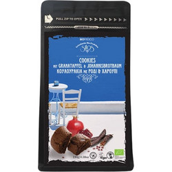 Βιοφρέσκο βιολογικά cookies με ρόδι και χαρούπι 130 γρ