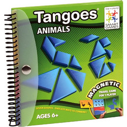 SmartGames Tangoes Animals 48 Challenges Επιτραπέζιο Παιχνίδι για Παιδιά 6+ Ετών για 1+ Παίκτες