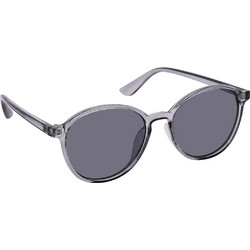 EyeLead L693 Ανδρικά Γυαλιά Ηλίου Στρογγυλά Κοκάλινα Μαύρα με Μαύρο Polarized Φακό