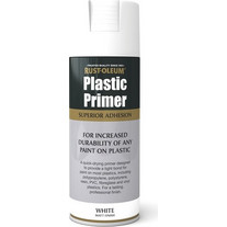 Rust-Oleum Plastic Primer Σπρει Αστάρι Λευκό Ματ 400ml