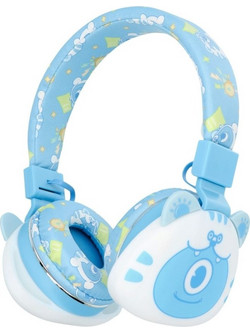 Monster Jellie YLFS-07BT Ενσύρματα & Ασύρματα Bluetooth Παιδικά Ακουστικά On Ear Γαλάζια